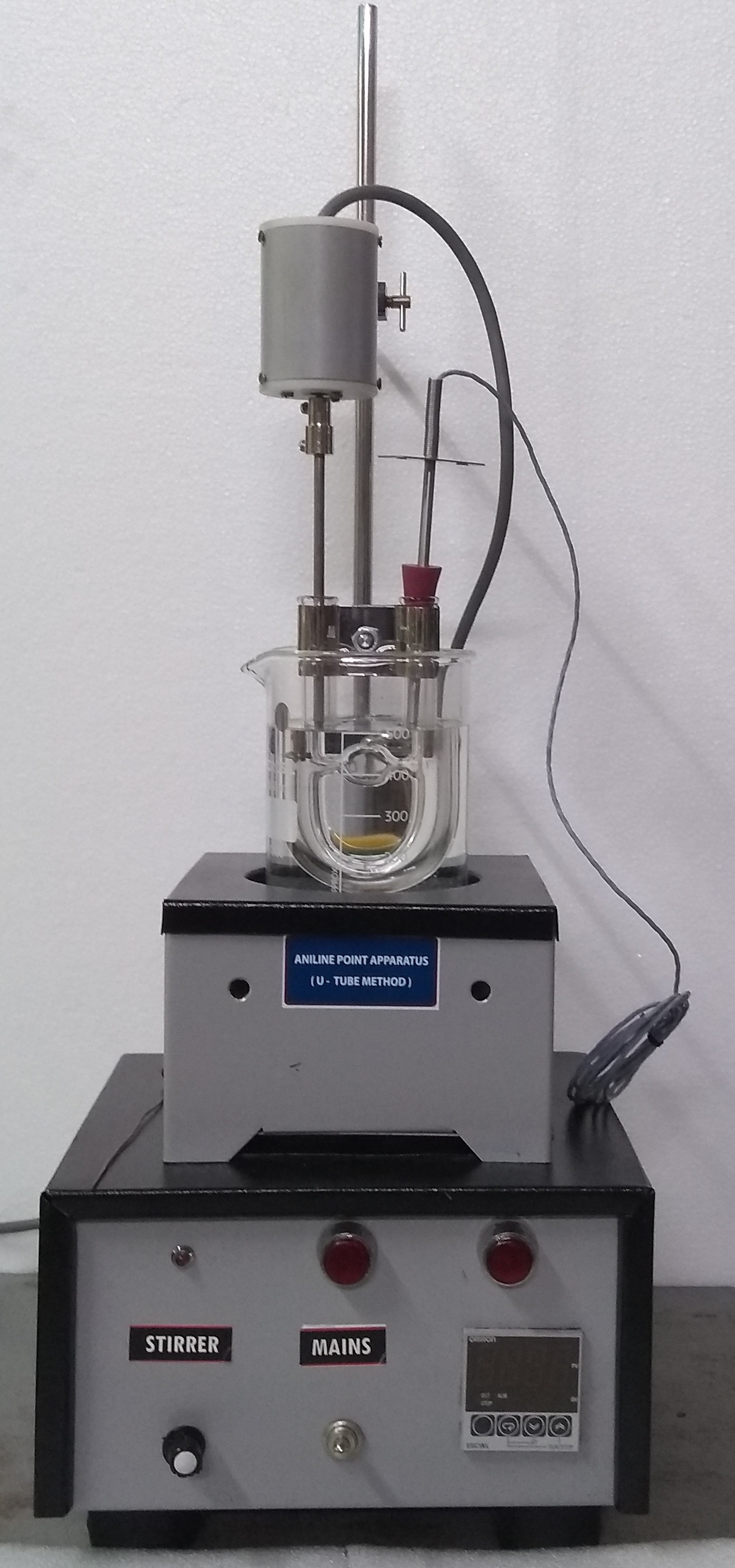 ANILINE POINT APPARATUS-METHOD D-WITH MOTORIZED STIRRER